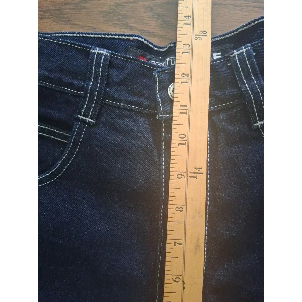 Southpole Authentic Collection Men's 29x30 Jeans Y2K Baggy Dark Wash Blue Denim